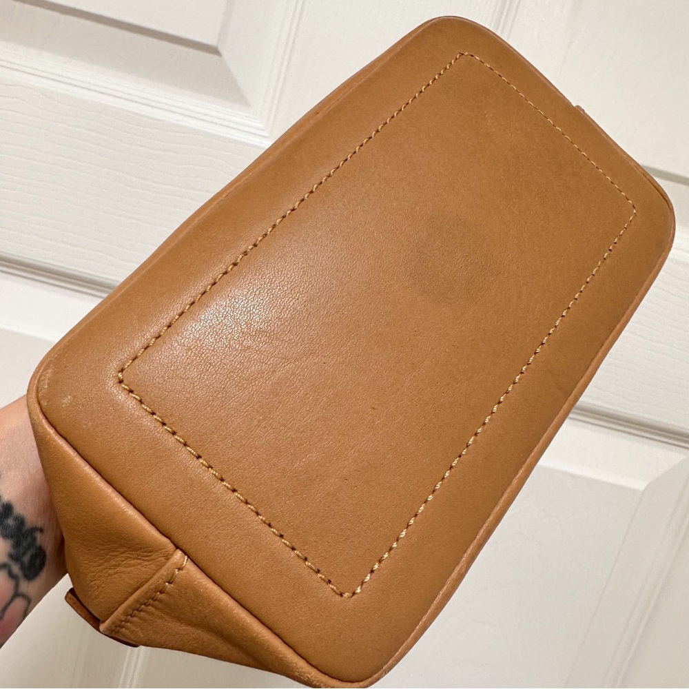 Coach Legacy West Mini Pouch Glove Leather Camel Shoulder Bag‎ Vintage Y2K - Picture 8 of 16